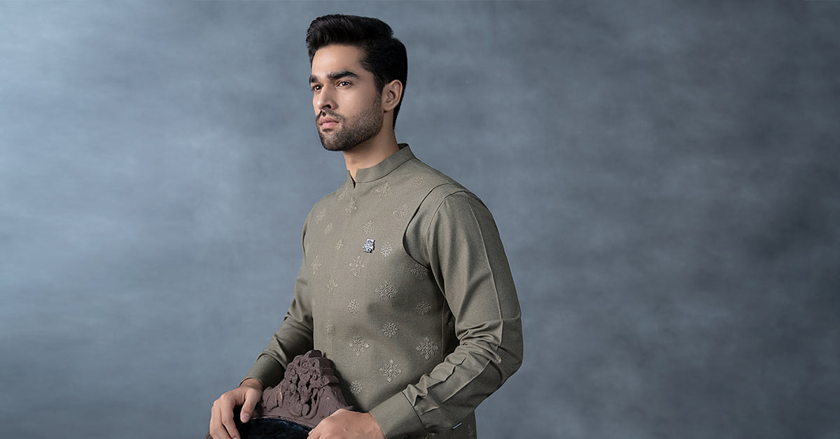 3 Piece Markhor (Polo) Wool Suit