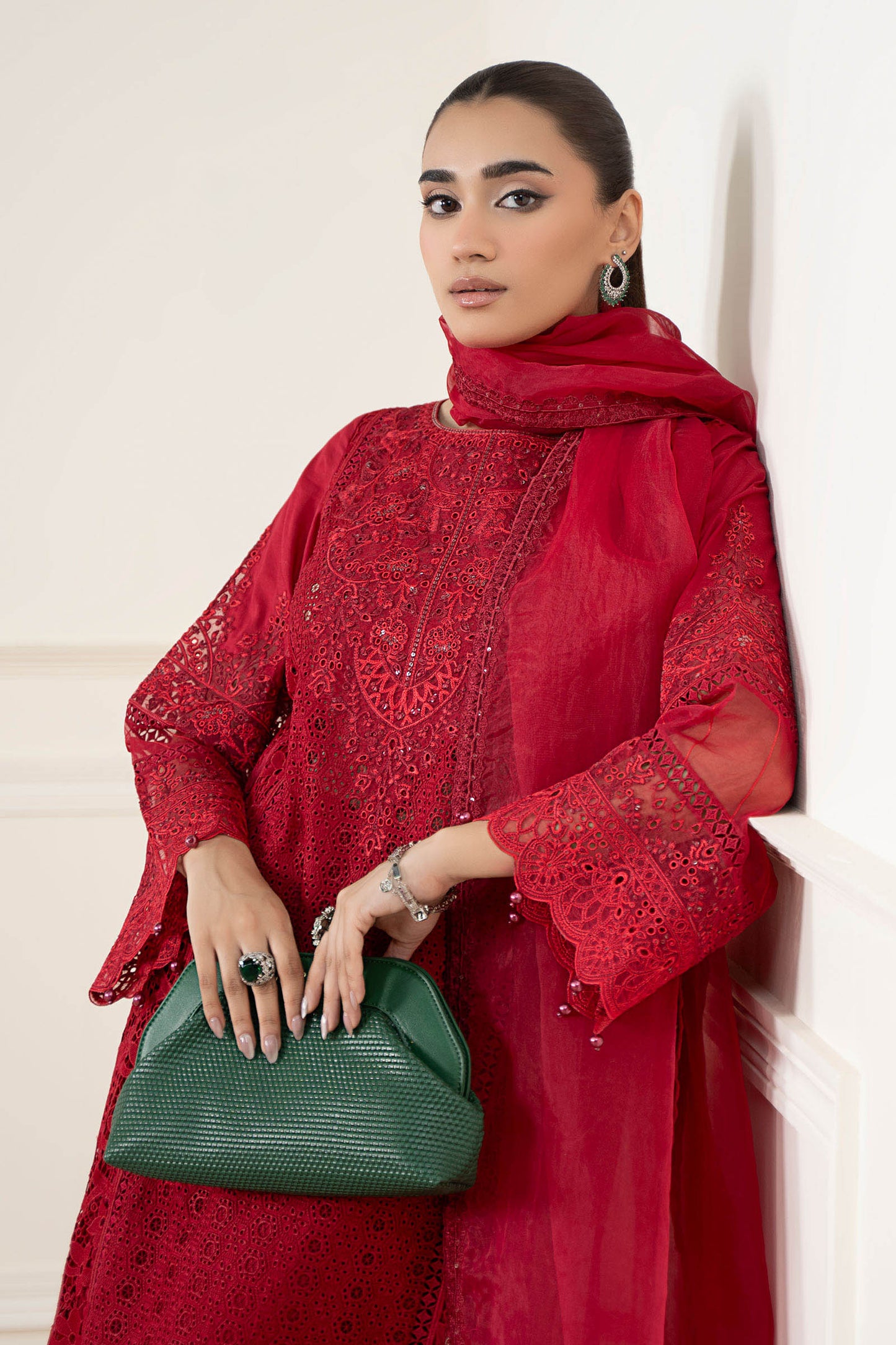3 Piece Embroidered Lawn Suit