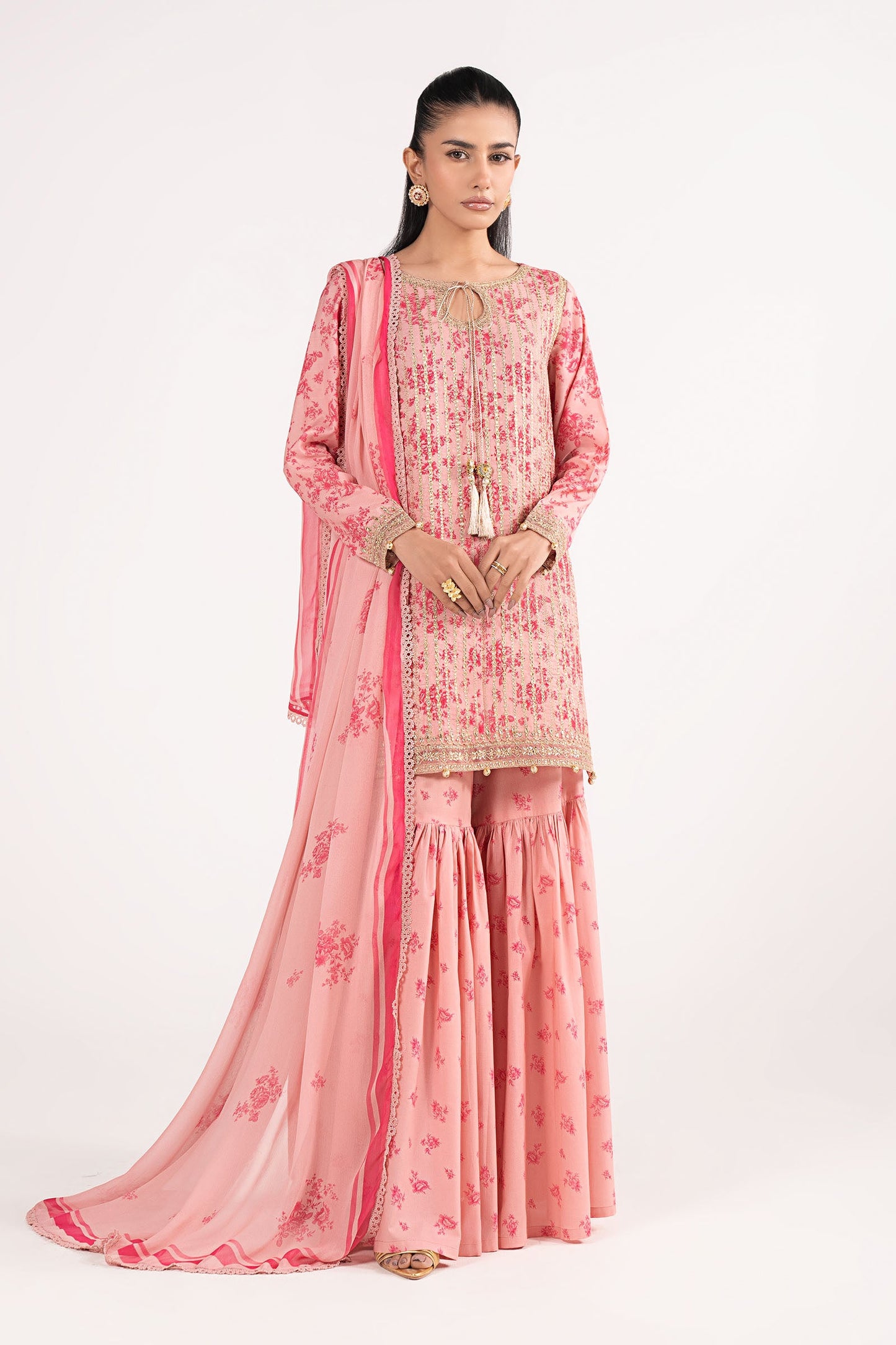 3 Piece Embroidered Lawn Suit