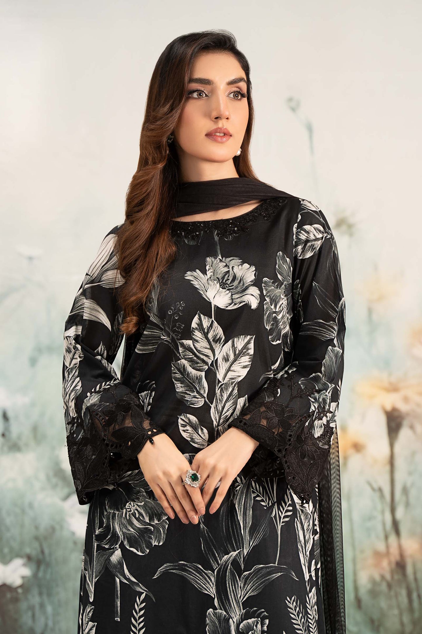 3 Piece Printed Lawn Suit