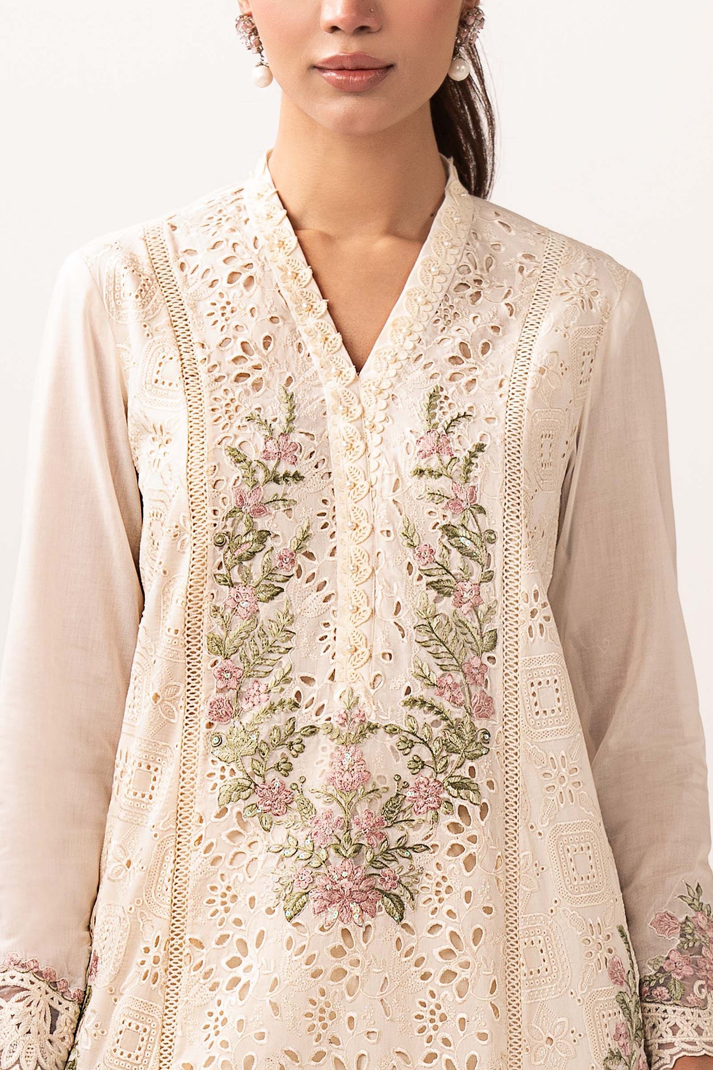 3 Piece Embroidered Lawn Suit