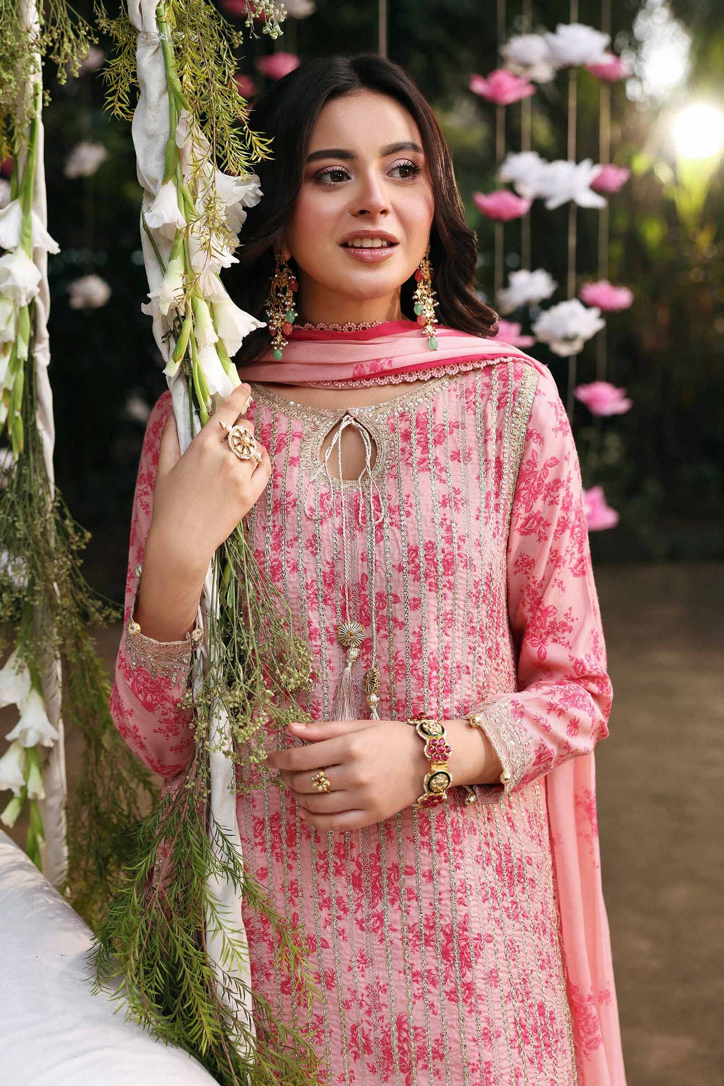 3 Piece Embroidered Lawn Suit