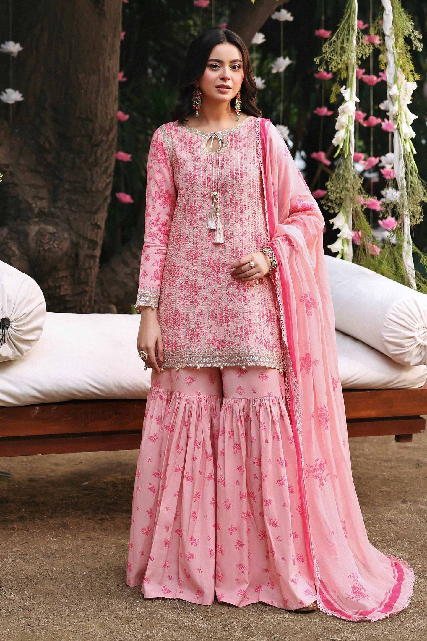 3 Piece Embroidered Lawn Suit