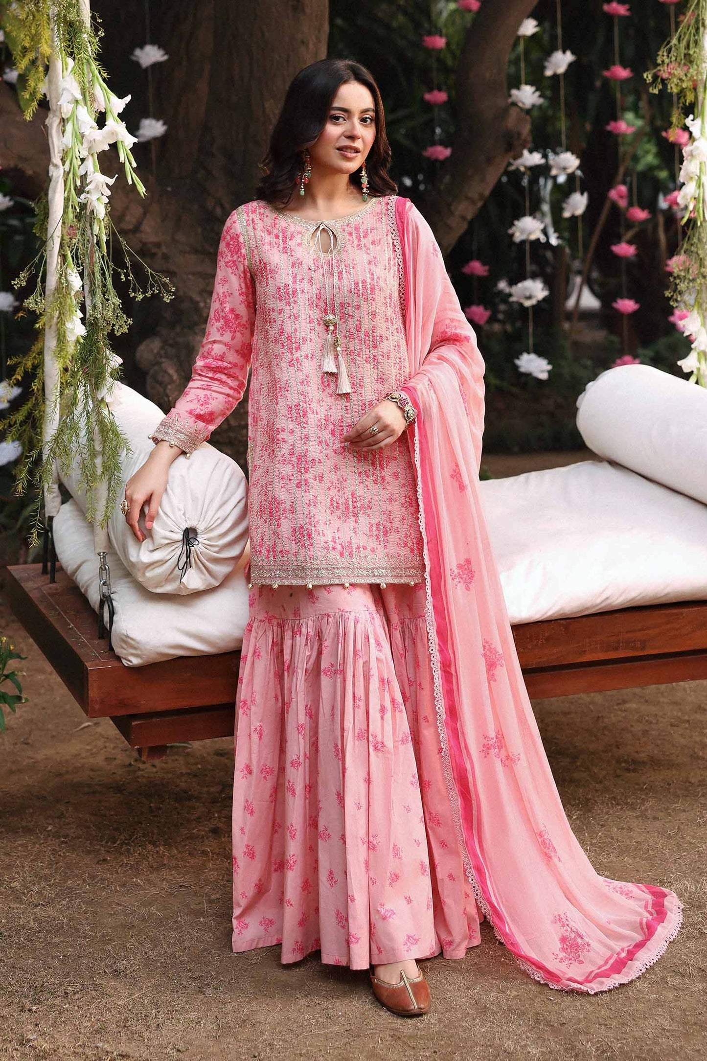 3 Piece Embroidered Lawn Suit
