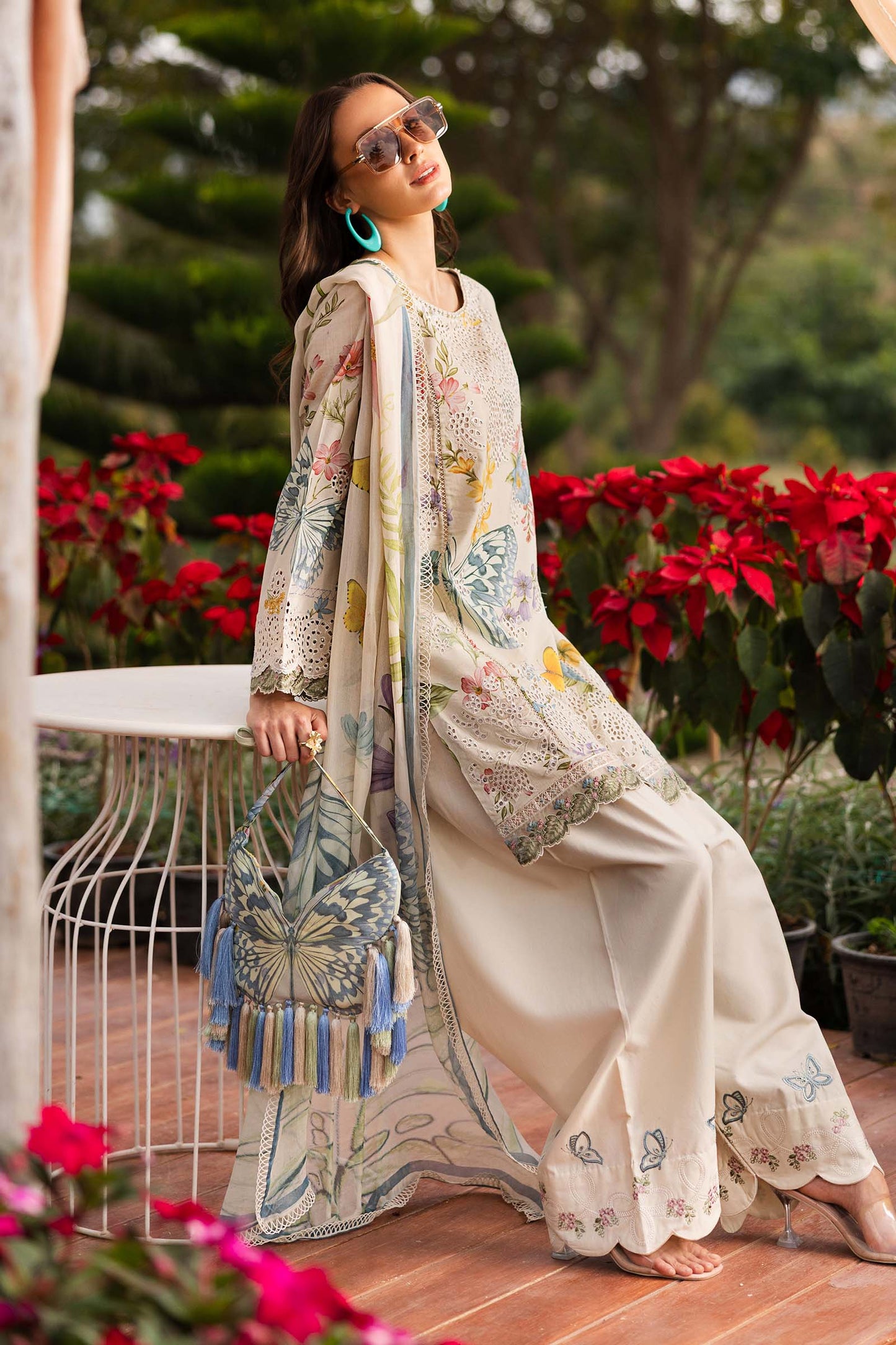3 Piece Embroidered Lawn Suit