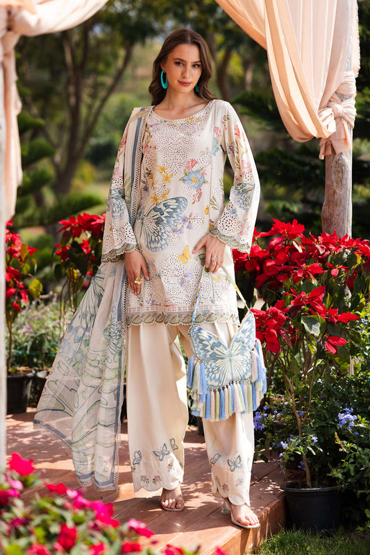 3 Piece Embroidered Lawn Suit