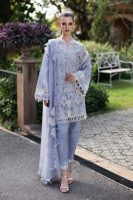 Embroidered Lawn Fabric (3Pcs)