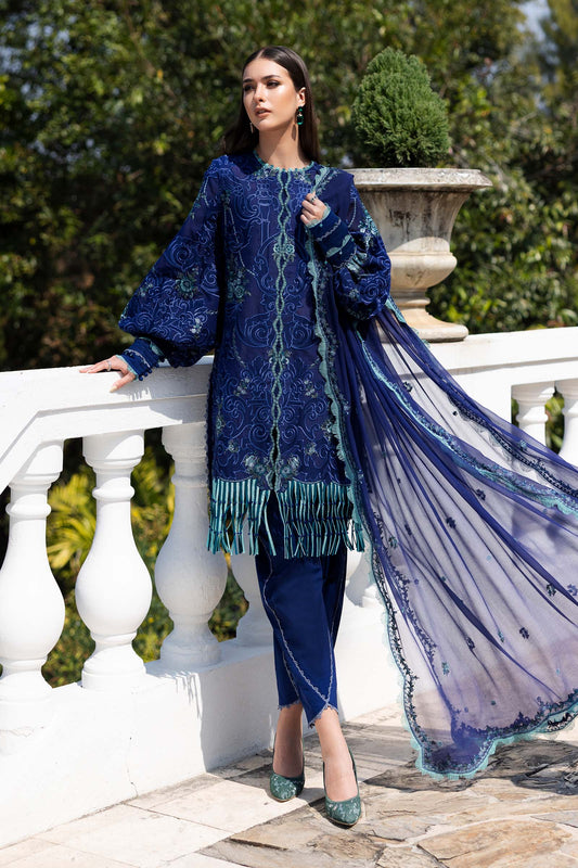 Embroidered Lawn Fabric (3Pcs)