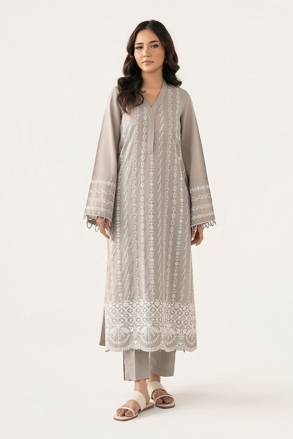 2 Pc Embroidered Lawn Suit