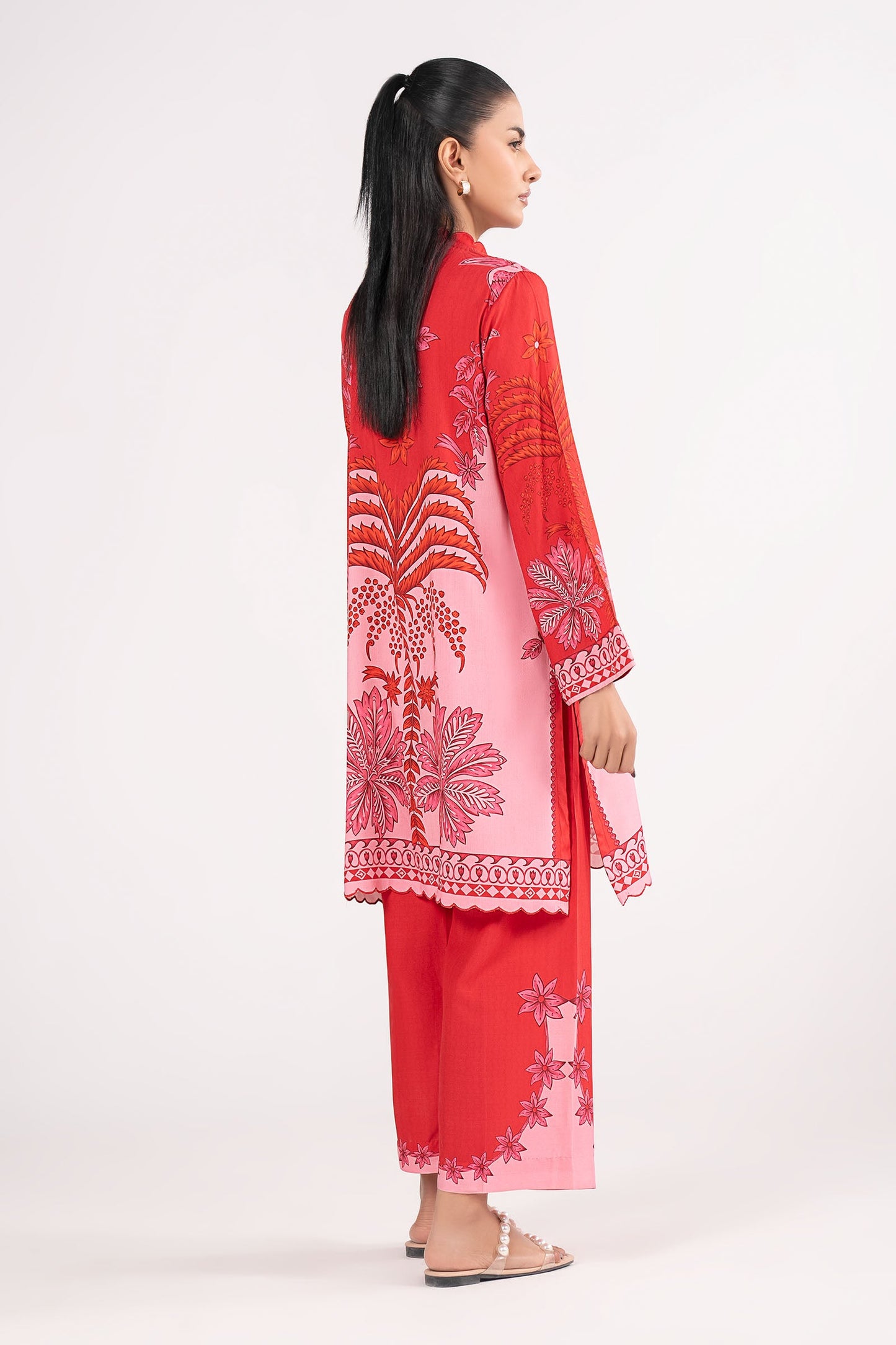 2 Pc Printed Lawn Suit