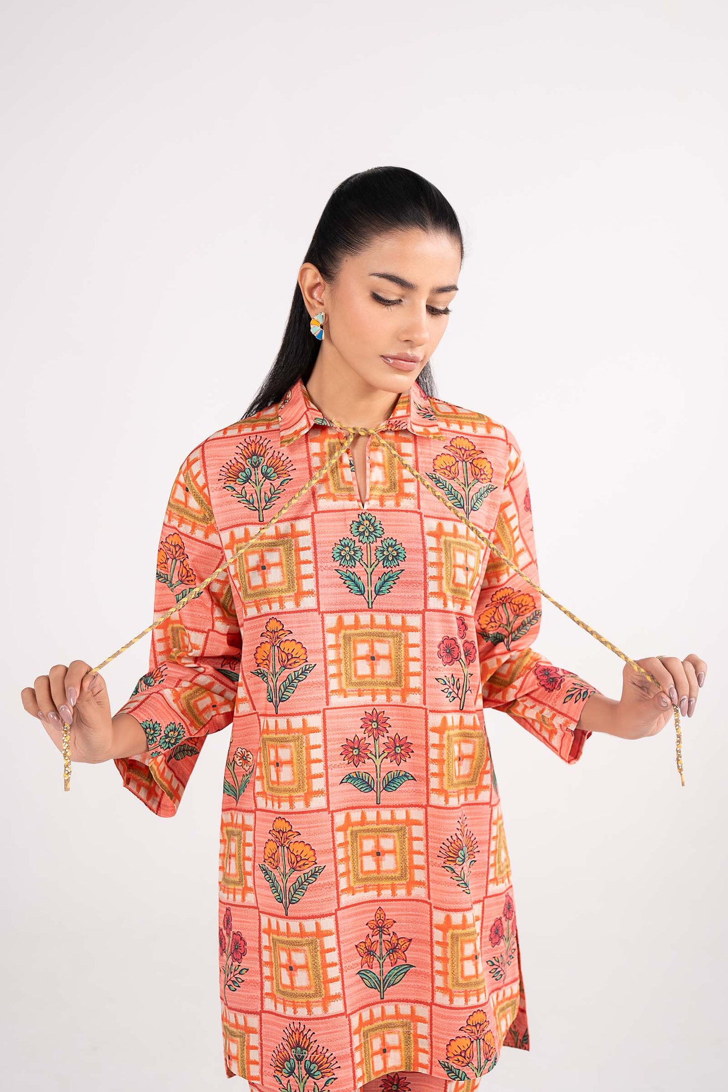 2 Pc Printed Lawn Suit