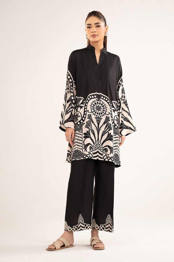 2 Pc Printed Arabic Lawn Suit