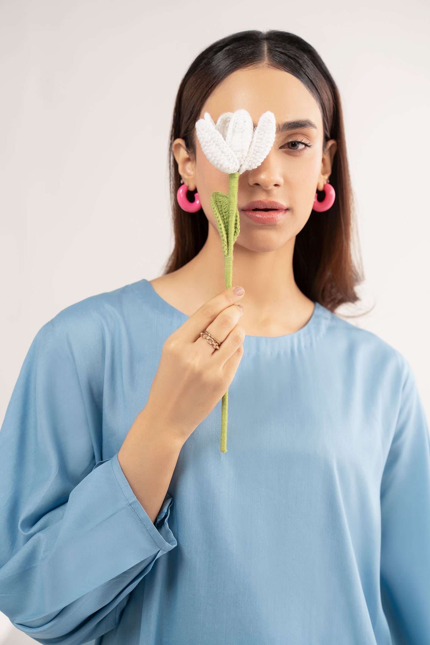 2 Pc Dyed Arabic Lawn Suit