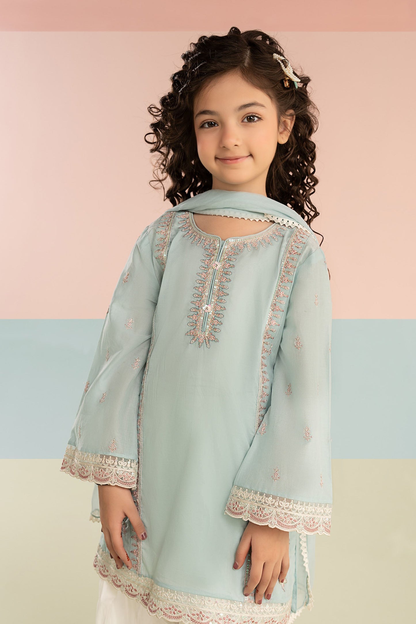 3 Piece Embroidered Lawn Suit