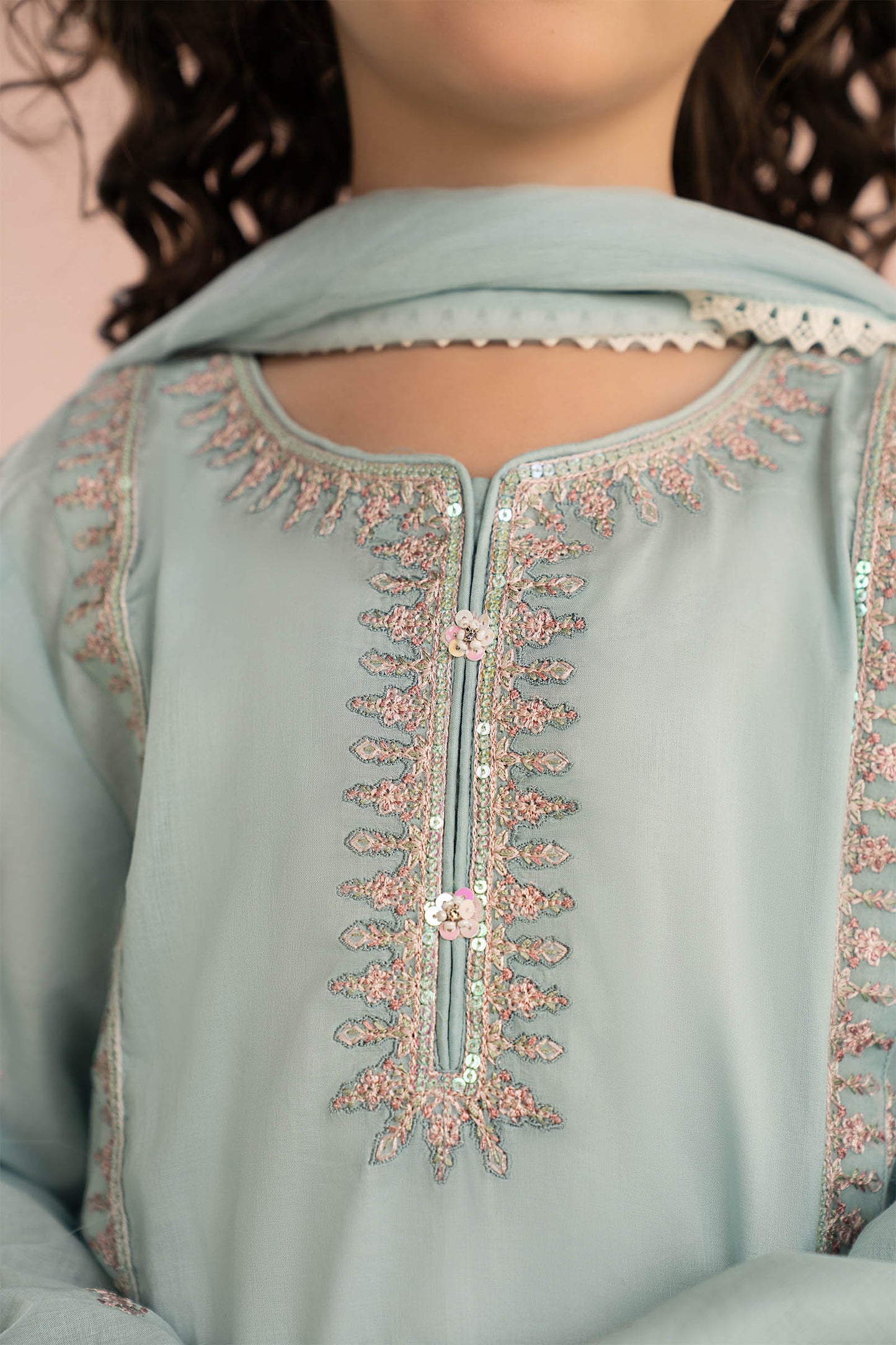 3 Piece Embroidered Lawn Suit