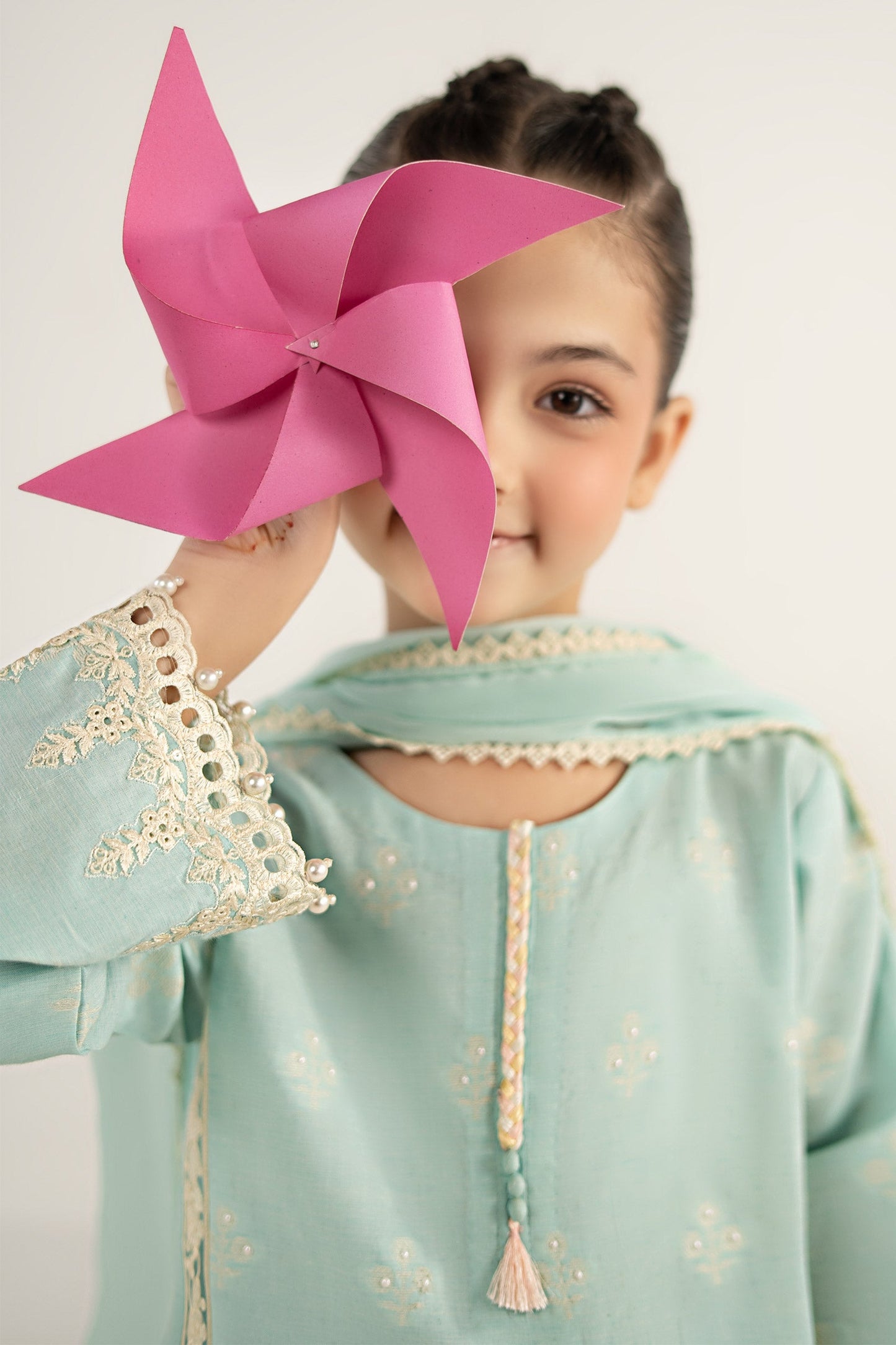 3 Piece Embroidered Jacquard Suit