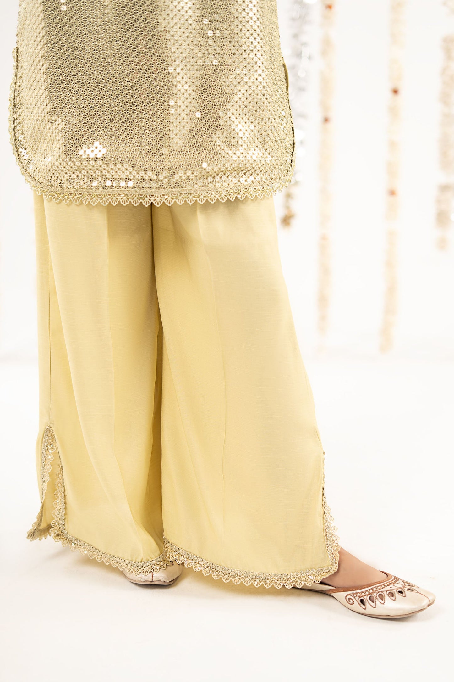 3 Piece Embroidered Chiffon Suit